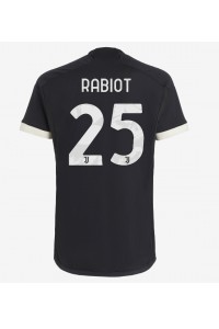 Fotbalové Dres Juventus Adrien Rabiot #25 Třetí Oblečení 2023-24 Krátký Rukáv